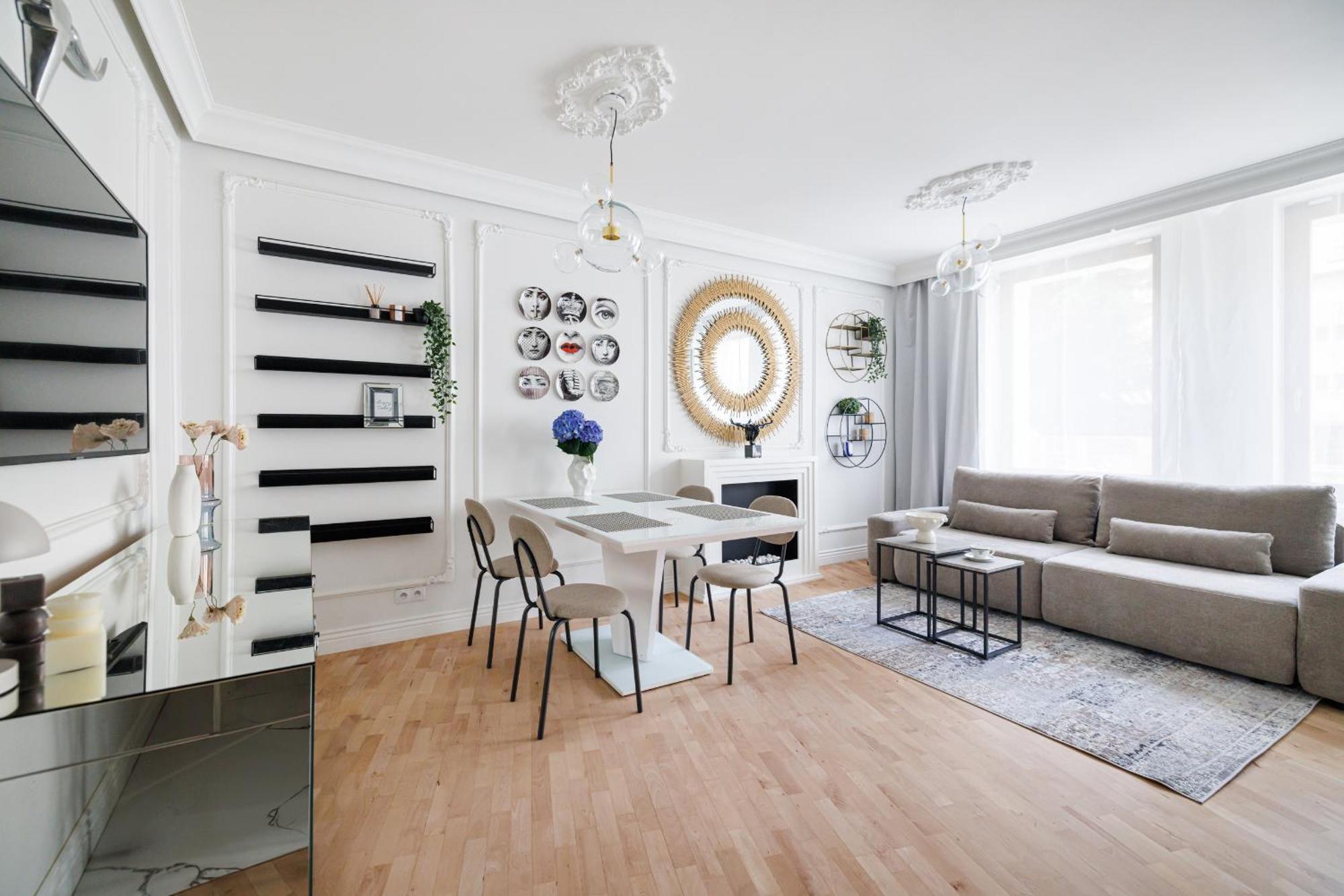 Gold By Praia Apartments - 600 M Do Plazy - Parking Sopot Esterno foto